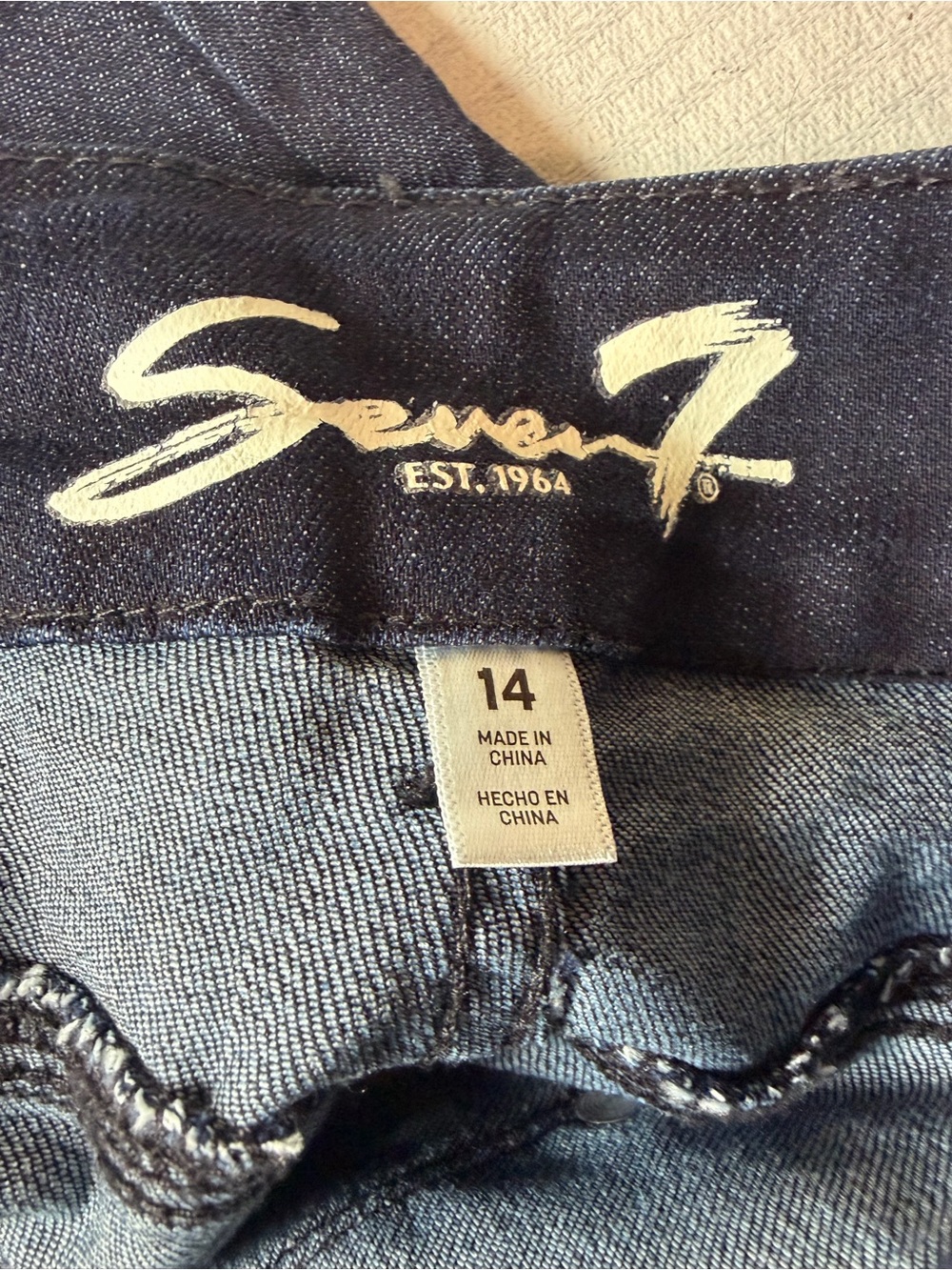 Seven High Rise Jeans - Picture 5 of 5